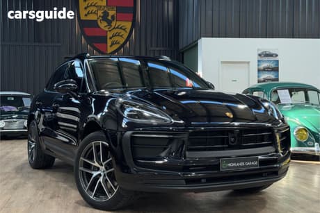 Black 2023 Porsche Macan Wagon