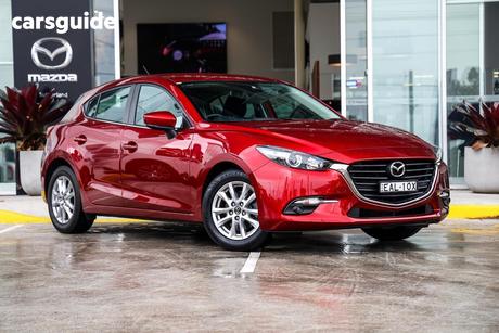 Red 2018 Mazda 3 Hatchback Maxx Sport (5Yr)