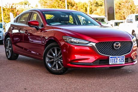 Red 2024 Mazda 6 Sedan G25 Sport