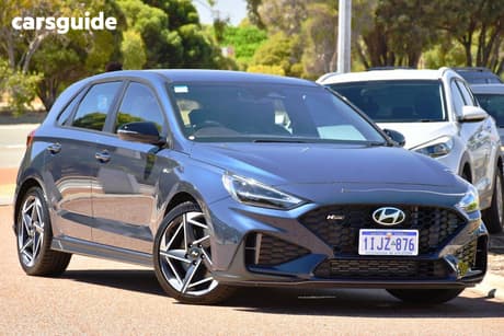 Blue 2024 Hyundai I30 Hatchback N Line Prm Mhev