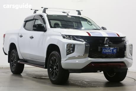 White 2023 Mitsubishi Triton Double Cab Pick Up Gls (4X4) Sport Edition