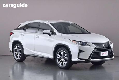 White 2018 Lexus RX300 Wagon Luxury