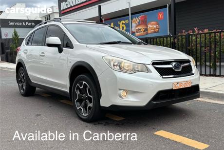 White 2013 Subaru XV Wagon 2.0I