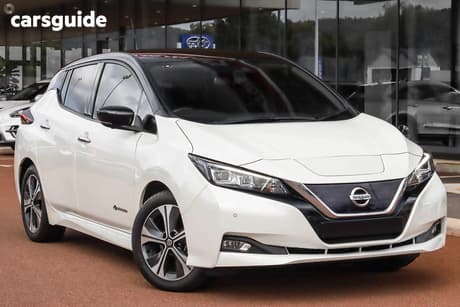 White 2020 Nissan Leaf Hatchback