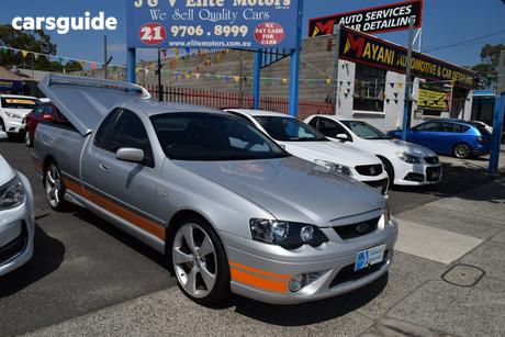 Silver 2008 Ford Falcon Utility Xr6 (Lpg)