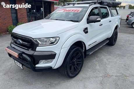 White 2017 Ford Ranger Dual Cab Pick-up Wildtrak 3.2 (4X4)