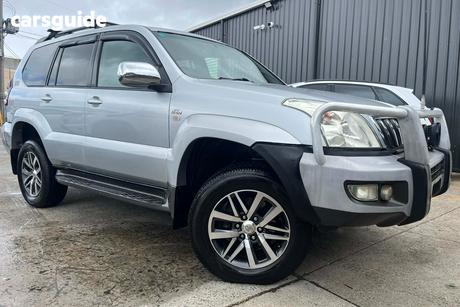 Silver 2007 Toyota Landcruiser Prado Wagon Gx (4X4)
