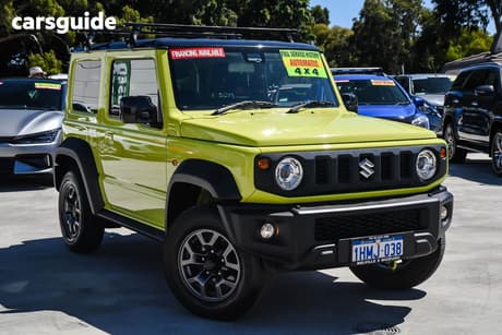 Yellow 2021 Suzuki Jimny Wagon