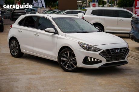 White 2020 Hyundai I30 Hatchback Active