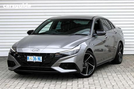 Grey 2022 Hyundai I30 Sedan N Line