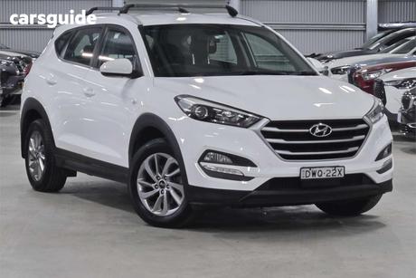White 2018 Hyundai Tucson Wagon Active (Fwd)