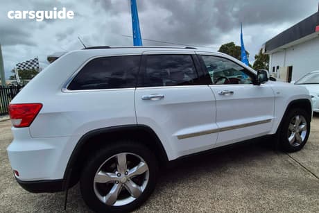 White 2012 Jeep Grand Cherokee Wagon Limited (4X4)