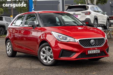 Red 2022 MG MG3 Hatchback Core