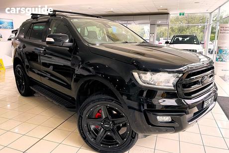 Black 2018 Ford Everest Wagon Trend (4Wd)