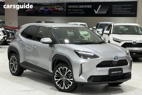 Silver 2023 Toyota YARIS CROSS HYBRID Hatch YARIS CROSS HYBRID URBAN 1.5L AUTO CVT HATCH