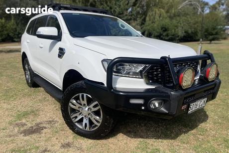 White 2021 Ford Everest Wagon Trend (4Wd)