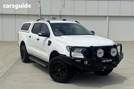 White 2021 Ford Ranger Double Cab Pick Up Wildtrak 2.0 (4X4)