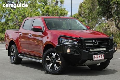 Red 2020 Mazda BT-50 Dual Cab Pick-up Xtr (4X4)
