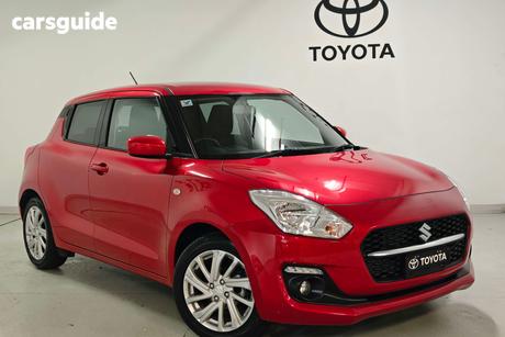 Red 2022 Suzuki Swift Hatchback Gl Navi