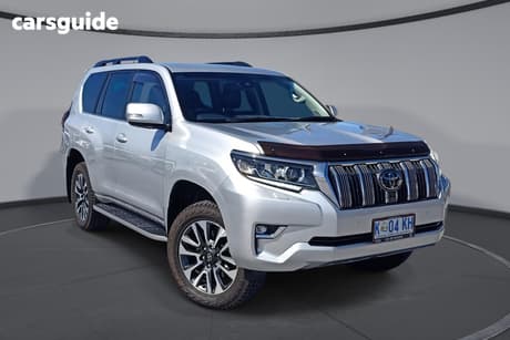 Silver 2022 Toyota Landcruiser Prado Wagon Gxl