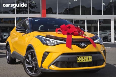 Yellow 2022 Toyota C-HR Wagon Koba (Awd)