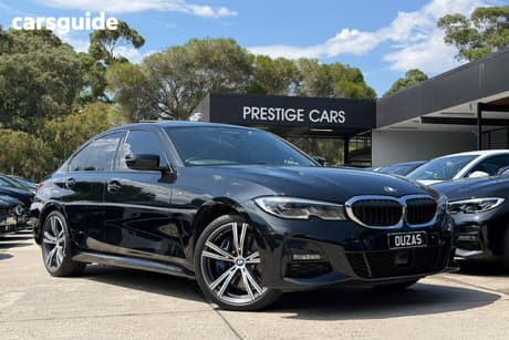 Black 2021 BMW 330E Sedan M Sport Phev