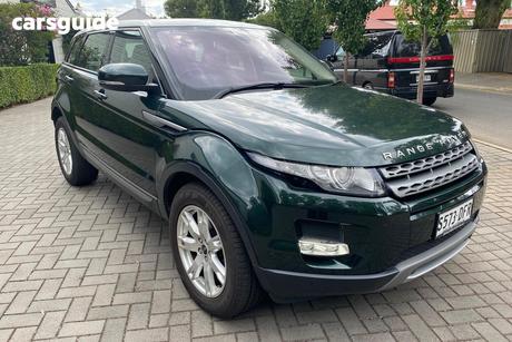 Green 2012 Land Rover Range Rover Evoque SUV SD4 PURE 4X4