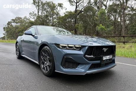 Blue 2025 Ford Mustang Fastback Gt 5.0 V8