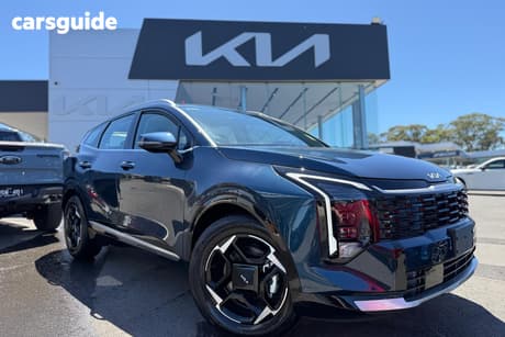 Blue 2025 Kia Sportage Wagon Sx Hev (Awd)