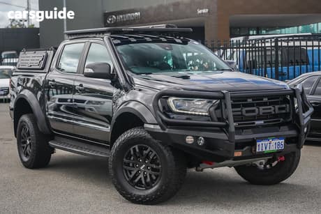 Black 2018 Ford Ranger Double Cab Pick Up Raptor 2.0 (4X4)