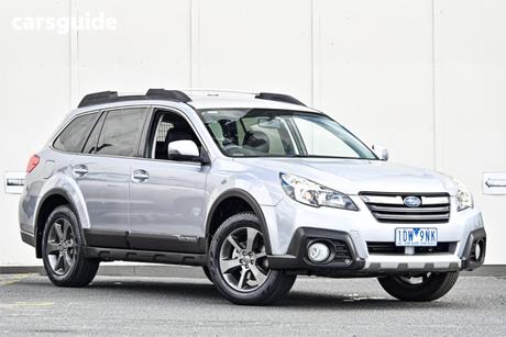 Silver 2014 Subaru Outback Wagon 2.5I