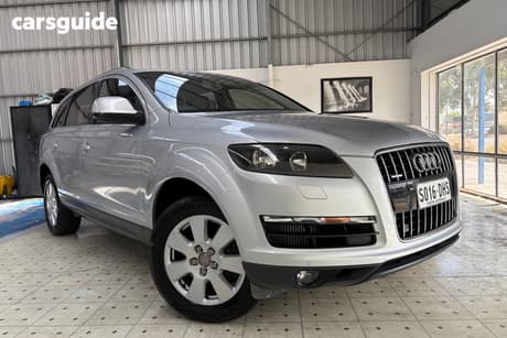 Silver 2010 Audi Q7 Wagon 3.0 Tdi Quattro