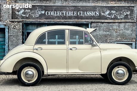Cream 1954 Morris Minor Sedan