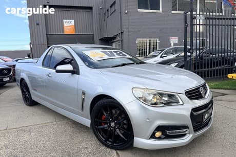 Silver 2014 Holden UTE Utility Ss-V