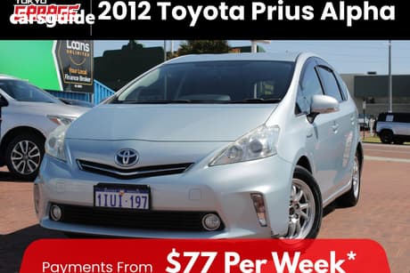 Blue 2012 Toyota Prius Hatchback Hybrid