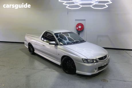 Silver 2004 Holden Commodore Ute Tray SS VYII