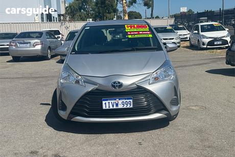 Silver 2017 Toyota Yaris Hatchback Ascent