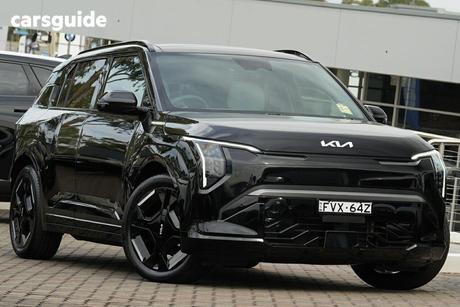 Black 2025 Kia Ev3 Wagon Gt-Line 2Wd Lr
