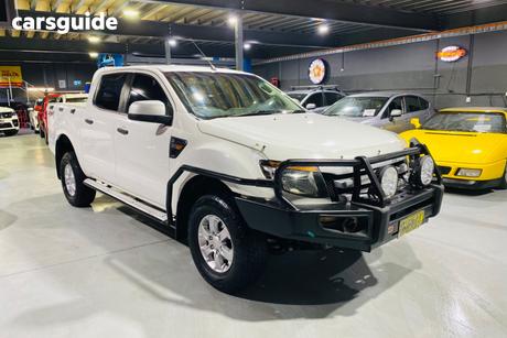 White 2014 Ford Ranger Dual Cab Utility Xls 3.2 (4X4)