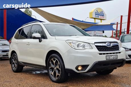 White 2015 Subaru Forester Wagon 2.5I-S