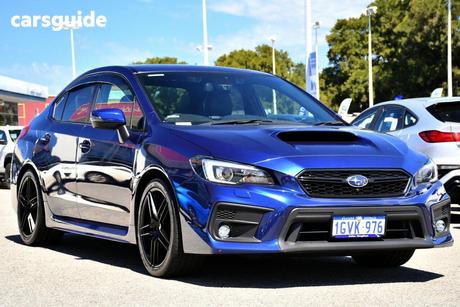 Blue 2019 Subaru WRX Sedan Premium (Awd)