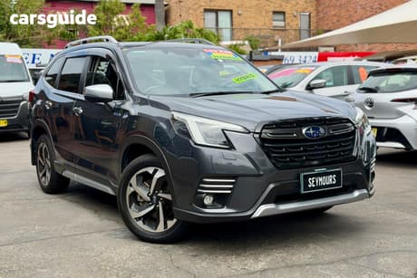 Grey 2023 Subaru Forester Wagon Hybrid S (Awd)