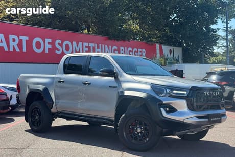 Silver 2023 Toyota Hilux Double Cab Pick Up Gr-Sport (4X4)