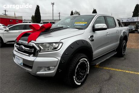 Silver 2017 Ford Ranger Dual Cab Utility Xlt 3.2 (4X4)