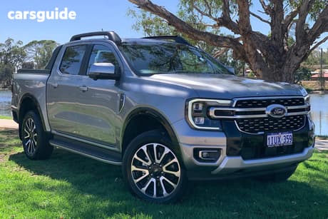 Silver 2025 Ford Ranger Double Cab Pick Up Platinum 3.0 (4X4)