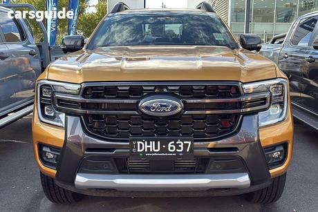 Yellow 2024 Ford Ranger Double Cab Pick Up Wildtrak 2.0 (4X4)