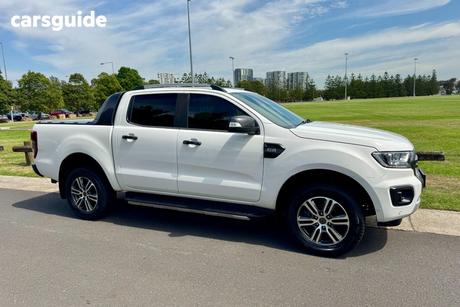 White 2020 Ford Ranger Double Cab Pick Up Wildtrak 3.2 (4X4)