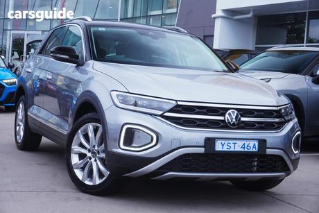 Silver 2022 Volkswagen T-ROC Wagon 110Tsi Style