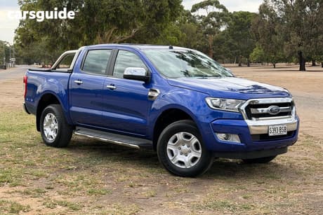 Blue 2016 Ford Ranger Crew Cab Pickup Xlt 3.2 Hi-Rider (4X2)
