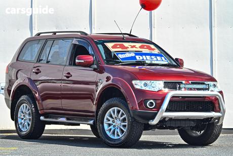 Red 2012 Mitsubishi Challenger Wagon Ls (5 Seat) (4X4)